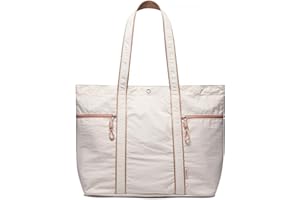 Caitina Large Tote Bag for Women Lightweight Travel Tote Gym tote with Compartments Work Tote for Gym Travel Dance Yoga Bag