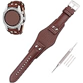 XIW Compatible for 22mm Fossil CH2891 CH2564 CH2565 CH2573 CH2574 Leather Watch Band Replacement for women Wirstband Strap men wirst Bracelet