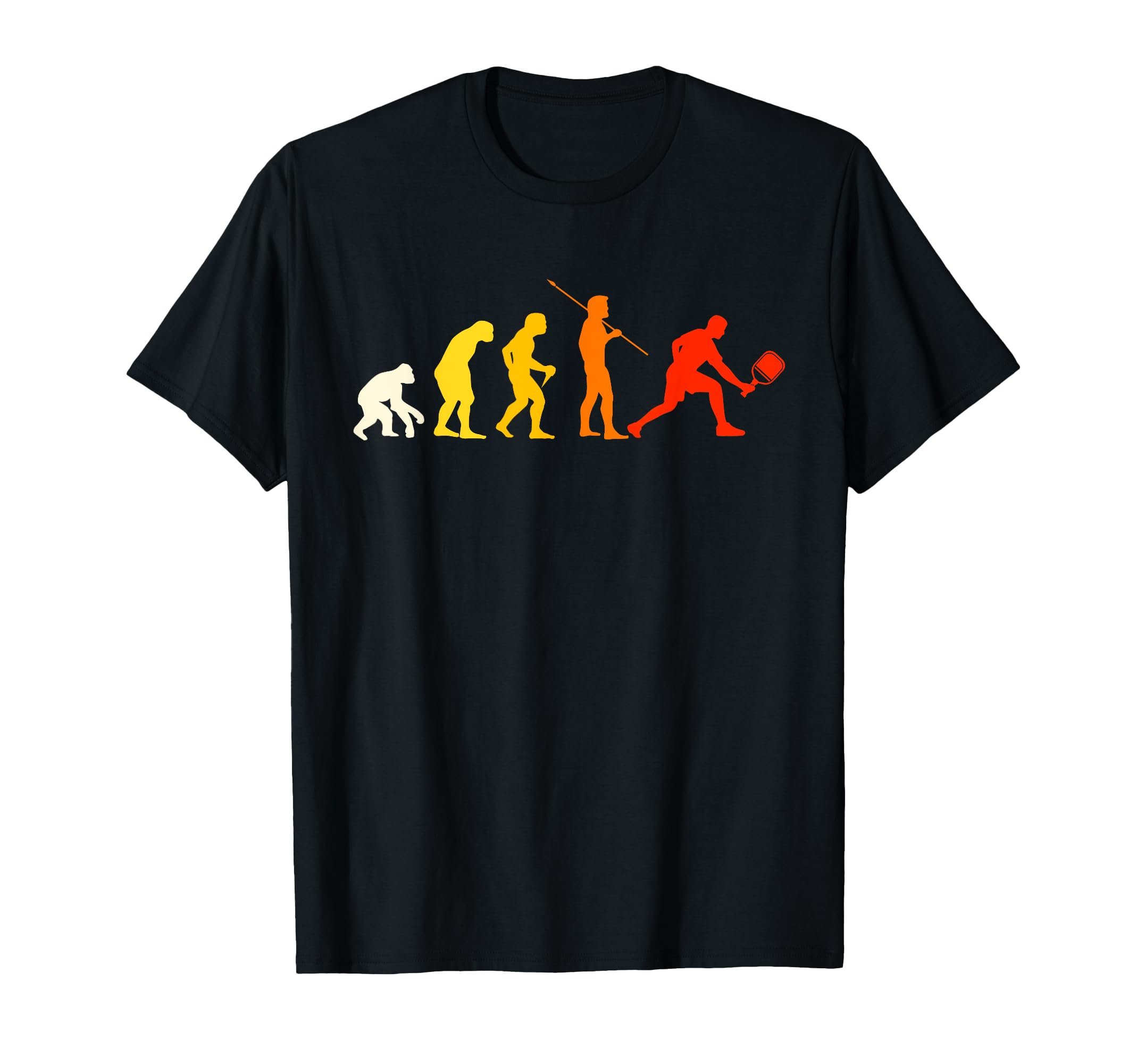 Great Pickleball Evolution Design Pickleball Racket T-Shirt