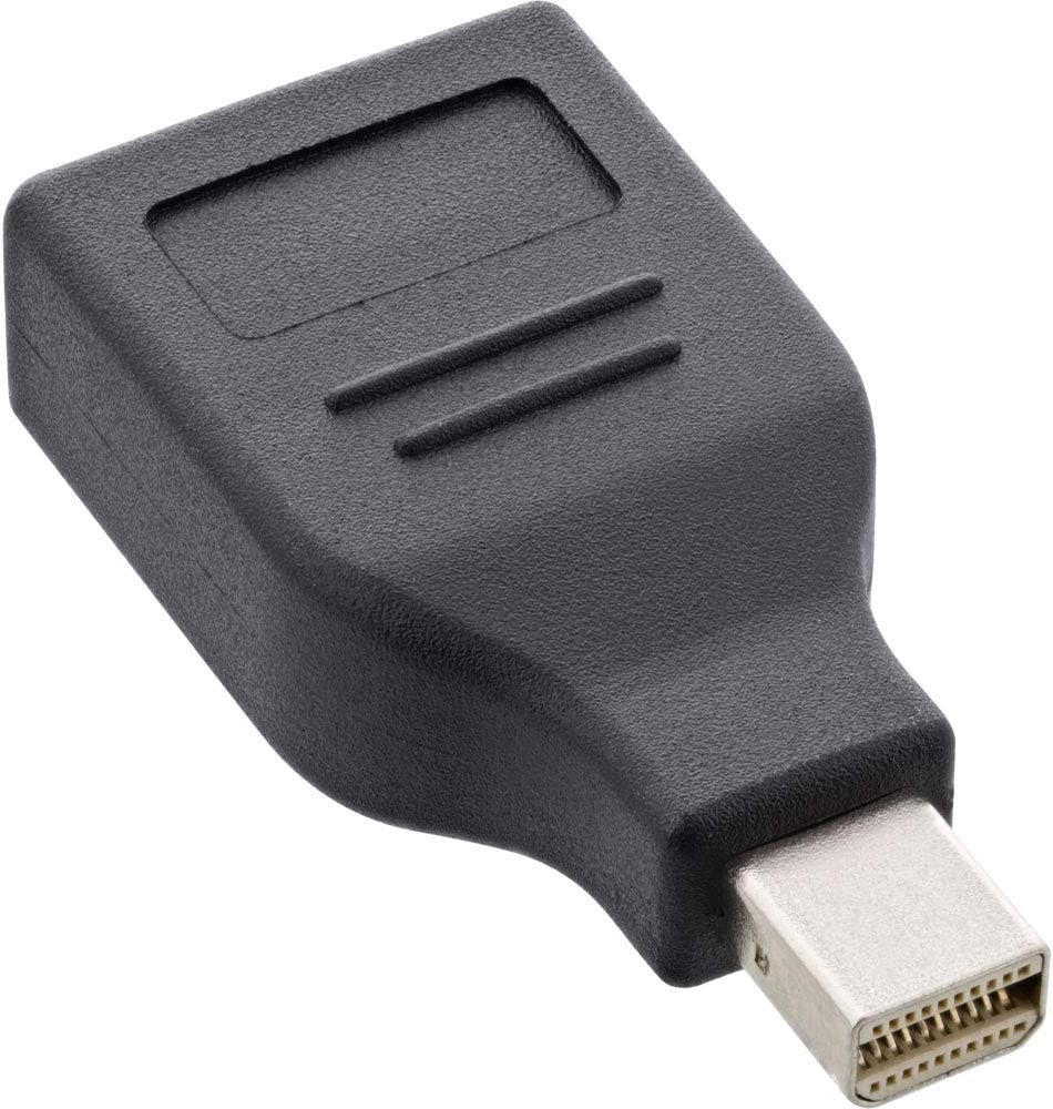 InLine® DisplayPort Adapter, Mini DisplayPort Male to DisplayPort Female, 4K/60Hz, Black - Image 3