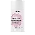 NOW Foods Solutions, Long-Lasting Deodorant Stick, Rose and Ylang Ylang Scent, Odor Neutralizing and Keeps You Fresh, 2.2-Ounce
