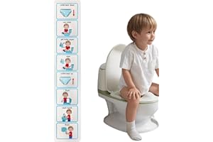Potty Training Stickers - Potty Training Cards | Teach Kids to Use Toilet Special Education Classroom Routine Chart, Visual T