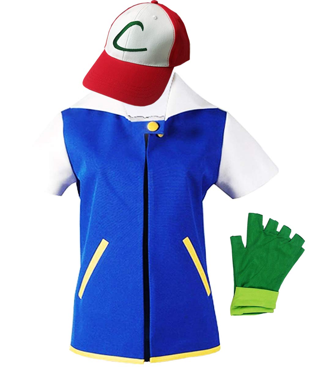 Photo 1 of RKZVPN Kids Adult Costume Cosplay Jacket Gloves Hat Sets for Trainer Halloween shirt (Jacket Gloves Hat Sets, Adult: Small)