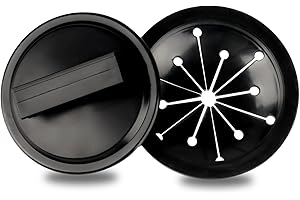 JOCAHULFX 3 Inch Garbage Disposal Splash Guard and Garbage Disposal Stopper Cover, ABS Rubber Garbage Disposal Drain Cover for Sink Garbage Food Waste Disposal Drain Cover for Whirlaway Waste King GE