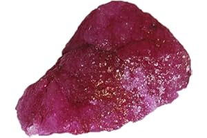 REAL-GEMS Natural Red Ruby Rough Gemstone 30 Carat Approx Raw Uncut Stone For Jewelry Making And Collectors
