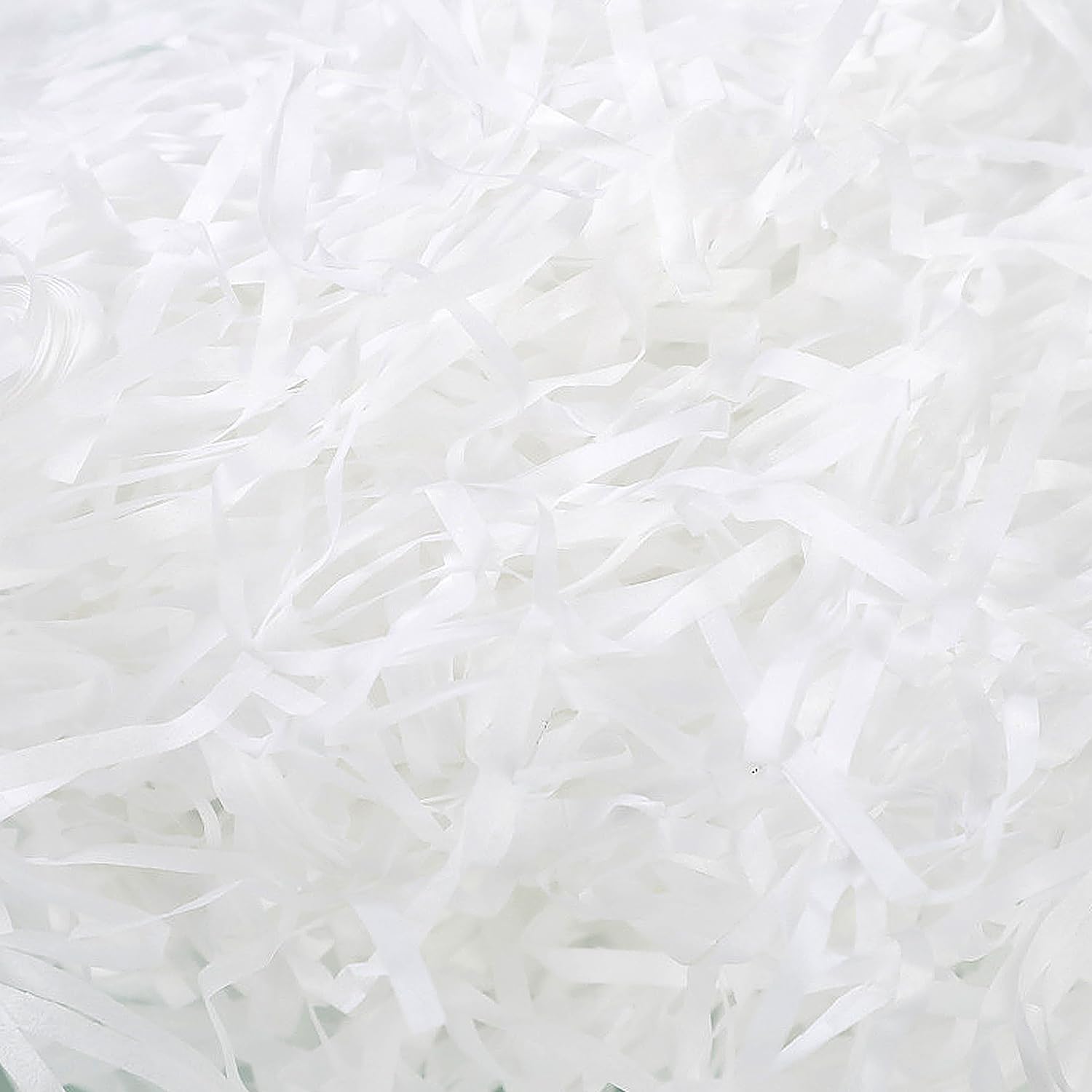GVSAVY 200g White Shredded Paper, Shredded Paper Towels for Gift Boxes, Packaging, Decorating, Protecting Fragile Items