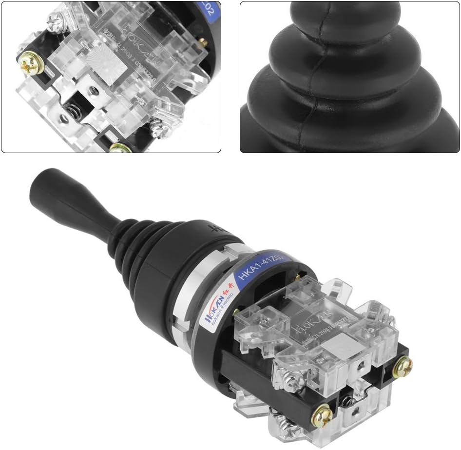 Momentary Joystick Switch 2no 2 Position Ac380v 5a Hka1-41z02 Control Return Momentary Joy Stick Electric Switch - Image 5