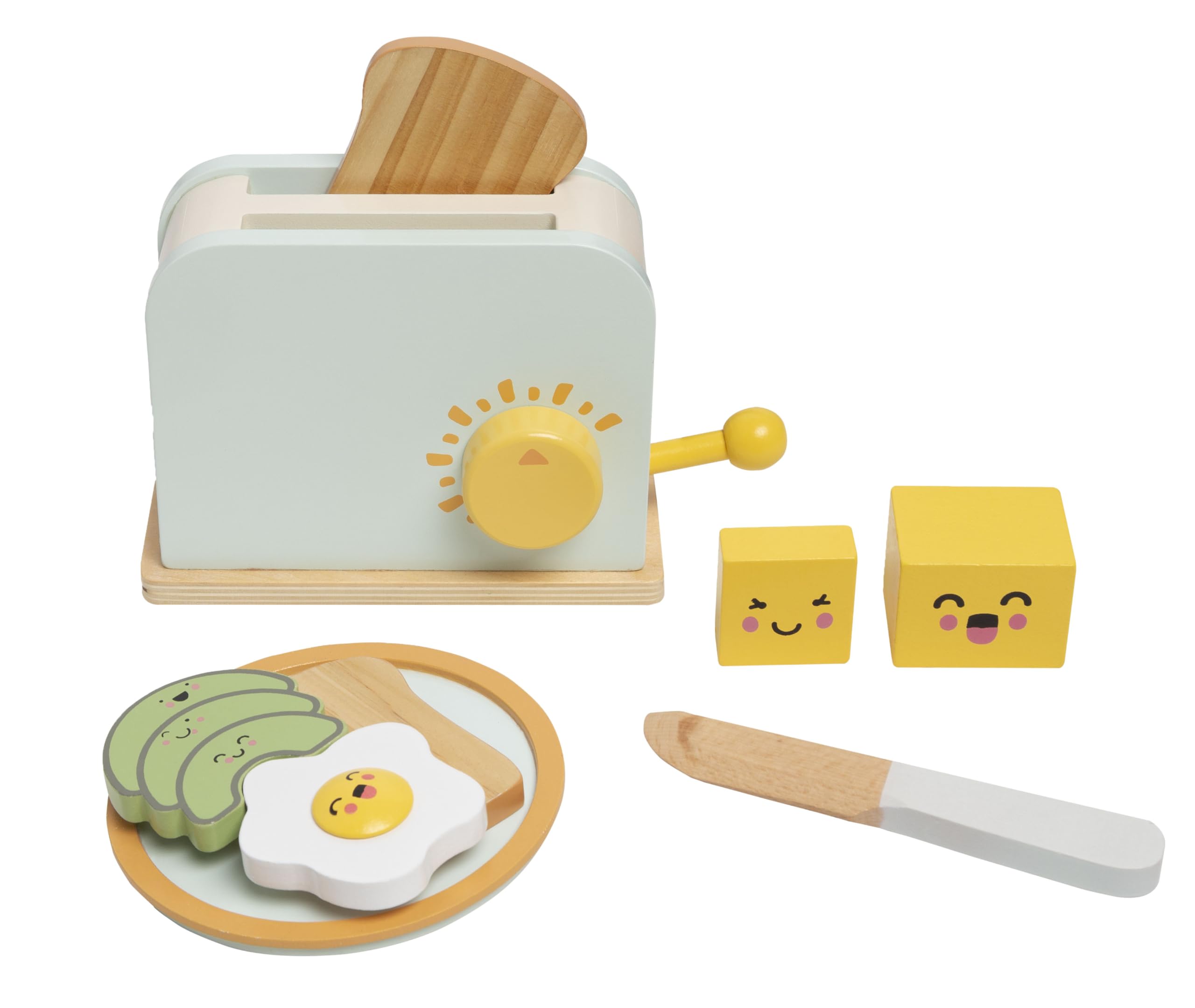 Pearhead Brunch Time Montessori Toy Toaster Oven