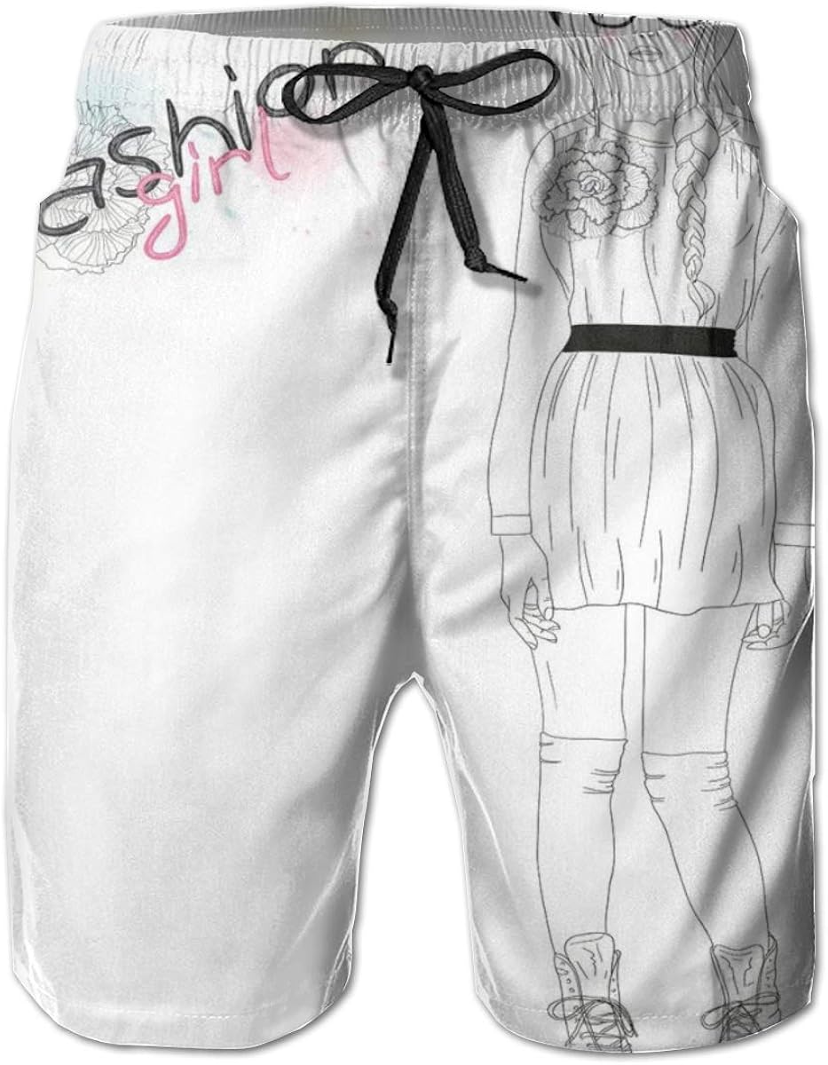 young mens swim trunks