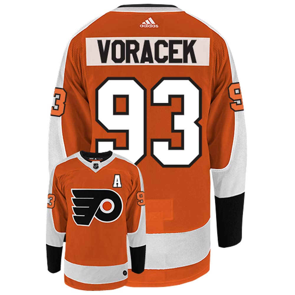 adidas Jakub Voracek Philadelphia Flyers Authentic Home NHL Hockey Jersey