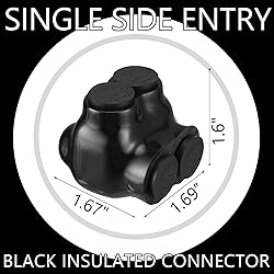 Saysurey 10 Pcs Insulated Multi Cable Connectors 2