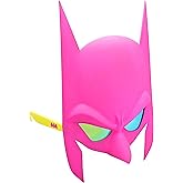 Sun-Staches Batman Sunglasses | DC Comics Costume Accessory | UV 400 | One Size Fits Most