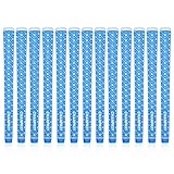 Champkey X Rubber Golf Grips Set of 13(All Repair Kits Included) - Large Lower Hand Rubber Golf Club Grips Ideal for Clubs Wedges Drivers Irons Hybrids