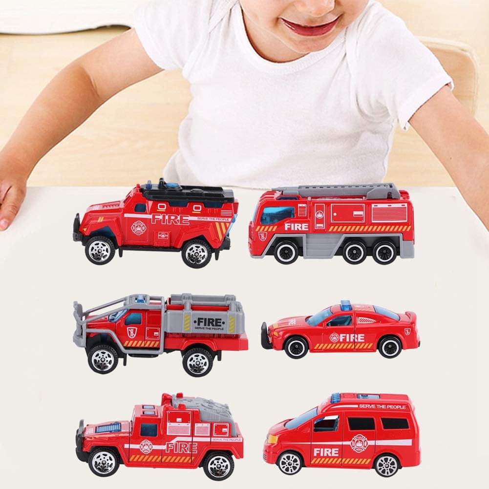 Amazon Co Jp 子供用車モデル玩具 エンジニアリング車両モデル 漫画モデリング 子供向け B Fire Series 家電 カメラ