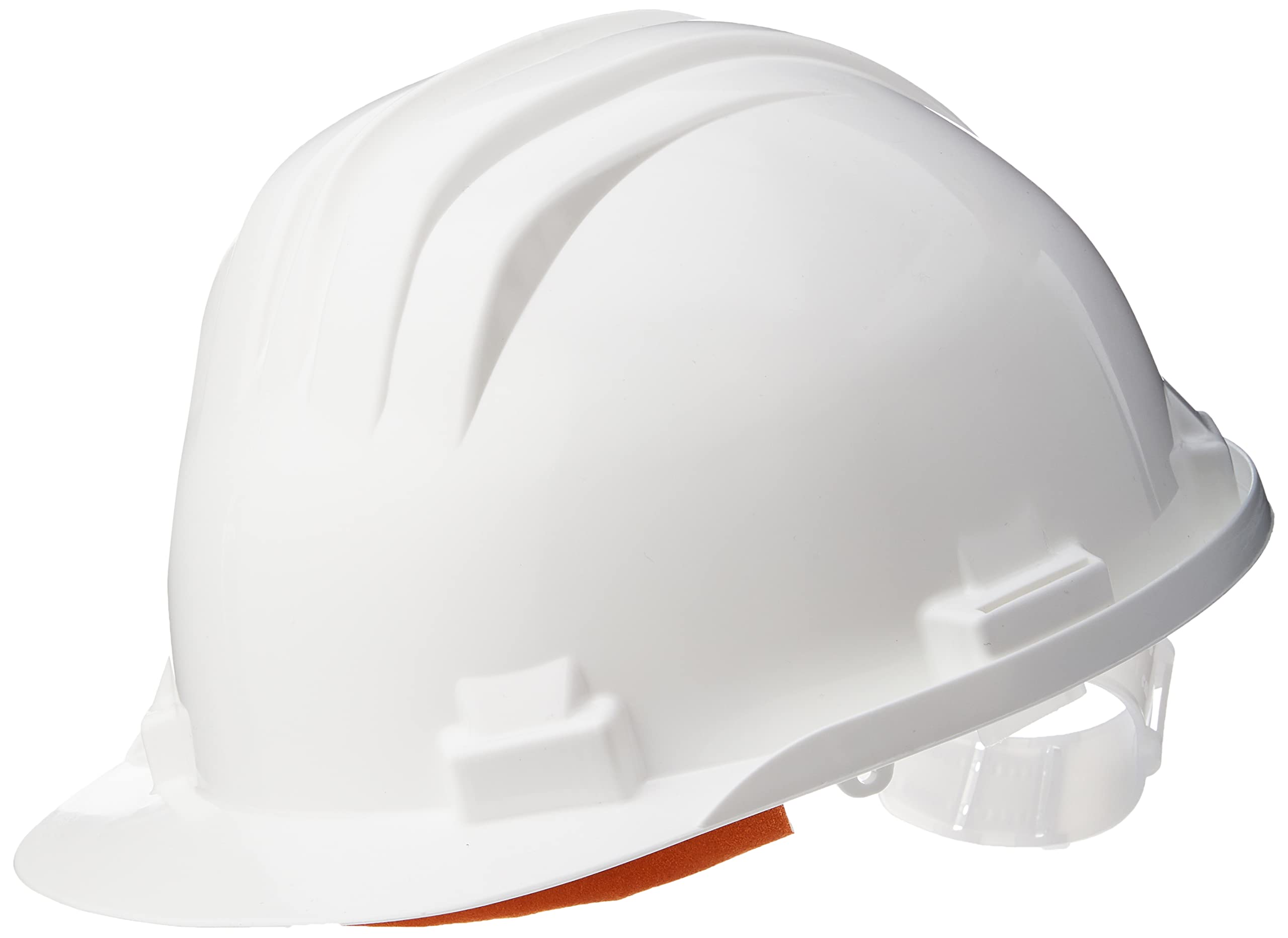 Climax Polyethylene 6-point Safety Helmet - Professional Work Hard Hat - White