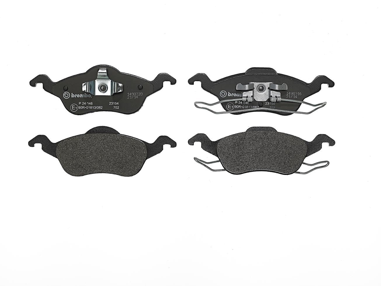 Brembo P24046 Front Disc Brake Pad - Set of 4