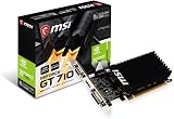 MSI GeForce GT 710 2GD3H LP 2GB DDR3 Low Profile HDMI DVI VGA view 1