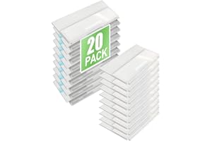 GuanQiao 20 Pack for Shark VACMOP Disposable Hard Floor Vacuum and Mop Pad Refills for Shark Vacmop Pro VM252 VM250 VM200, Part VMP30