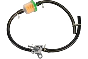 WOOSTAR Gas Fuel Filter Hose Line Switch Replacement for 50cc 110cc 125cc 150cc 250cc Chinese ATV 4 Wheeler Scooter Green