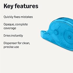 Amazon Basics White Out Correction Tape with