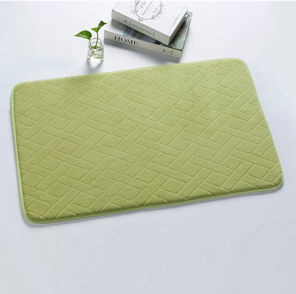 Amazon.de: qwqqaq Memory-Schaum Coral Fleece Badematten, weich