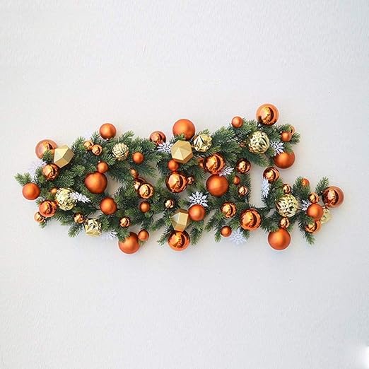 Happyl Christmas Flower Vine Christmas Supplies Pine Cones Rattan