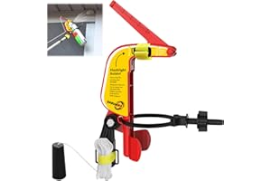Dasunwat Spray Can Extension Pole Adaptor,Adjustment Sprayer Bracket Adaptor for Wasp/Hornet/Bee Spray Long Range,Spray Paint,Window Cleaner,Tree Pruning Sealer Spray,Spray Can Trigger Handle(Red)