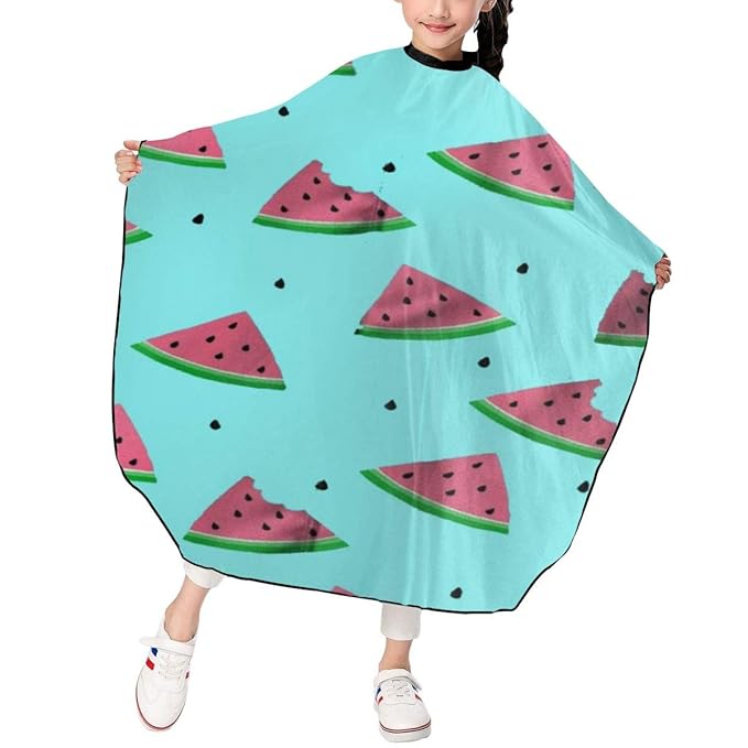 Amazon Watermelon Haircut Salon Hairdressing Cape For Kids Child 