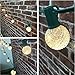 Pack of 25 G40 Globe LED Replacement Bulbs for Patio Outdoor String Lights , C7/E12 Candelabra Base Sockets , 0.5 Watt Warm White G40 Replacement Plastic Bulbs, Full Waterproof & Break Resistant