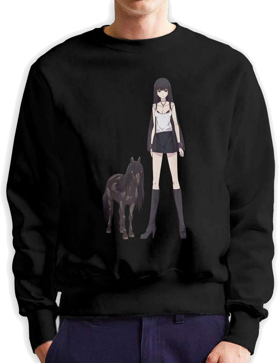 Download Amazon.com: Qiushuo Isuzu Sohma Long Sleeve Crewneck ...