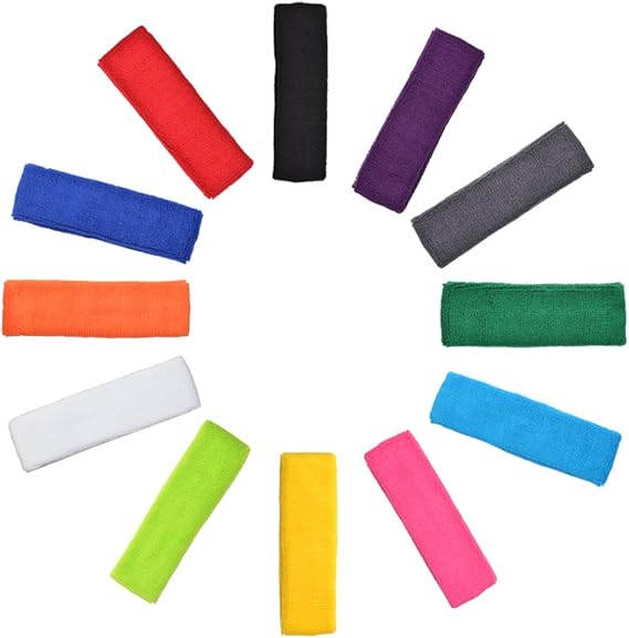 COSMOS 12 PCS Different Color Cotton Sports Basketball