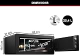 Master Lock LX110BEURHRO Biometric Safe for Valuables 19.5x43x37 cm Black view 6