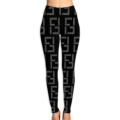 FFF-Fendi Women High Waist Yoga Pants Long Stretch Ireland Ubuy