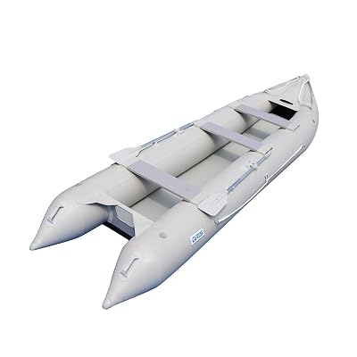 BRIS 15.4ft Inflatable Kayak 4 Person Canoe Boat