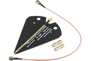 FACULX HT5 Upgraded Version 1300MHz-10GHz UWB Log-Periodic Antenna 6-9dBi Gain PCB Directional Linear Polarized Connector Spe