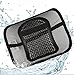 SERMICLE Lumbar Support Mesh,Vekey Back Support Mesh Back Cushion Breathable Comfortable Adjustable for All Types Car Seat Office Chair (PP Fiber Mesh, Standard)