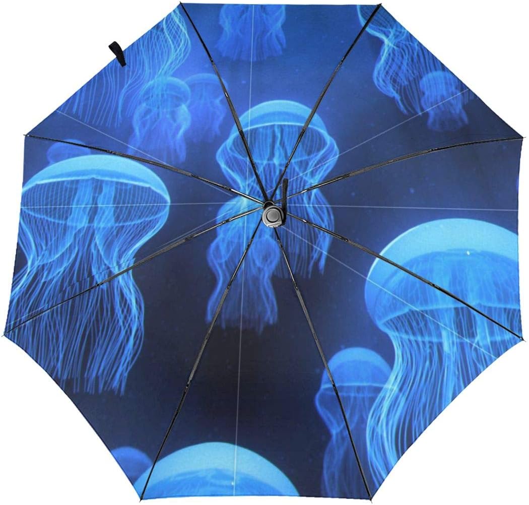 Lighting Jellyfish Sea Underwater Automatic TriFold