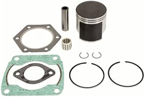 NTI 1985-1999 Polaris Trail Boss 250 Top End Rebuild Kit Includes Piston Gaskets Wrist Pin Bearing Standard Stock Bore 72mm