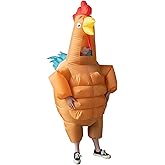 aisacsop Inflatable Costume Adult Blow Up Halloween Costume Christmas Inflatable Costume