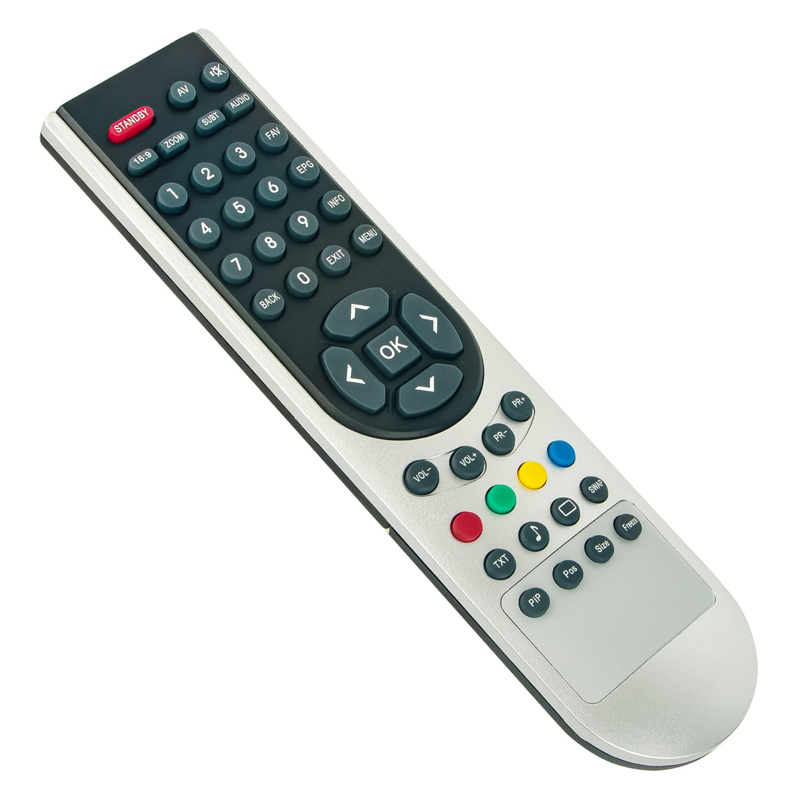 Replacement Remote Control -VINABTY-fit for Beko BUSH GOODMANS GRUNDIG LCD TV remote control IDLCD26TV07HD LB250MID/22 WLP530HID/26 WLZ530HID/32 GTVL32W27HDF 19-3831T