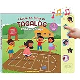 Heritage Kids Press I Love to Sing in Tagalog: Children's Songs, Press and Play Interactive Song Book, Tagalog Books for Toddlers, Tagalog Baby Books, Tagalog for Children,