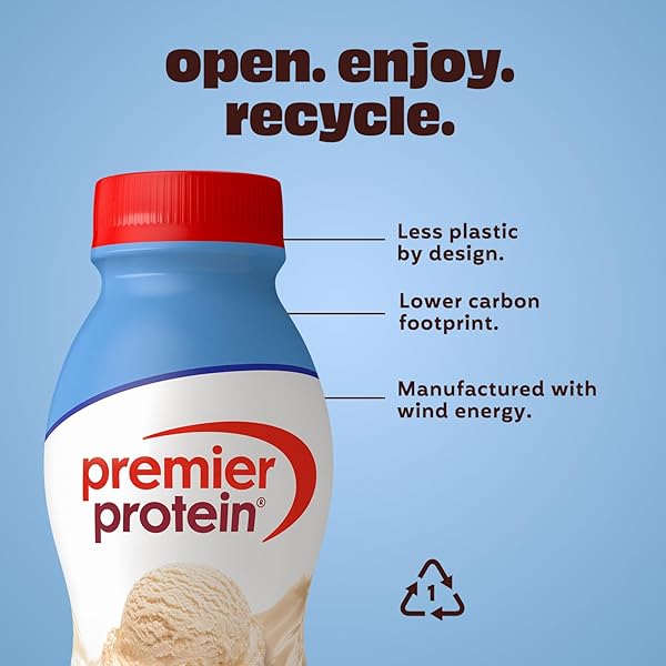 PREMIER PROTEIN SHAKE, VANILLA, 30G PROTEIN, NO ADDED SUGAR, 24 VITAMINS & MINERALS TO SUPPORT IMMUNE HEALTH, 11.5 FL OZ, 6 PACK