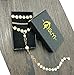 Suyi Exquisite Thin Layered Sequins Choker Necklace Women Girl Lady Long Chain Pendant Necklace D-Gold