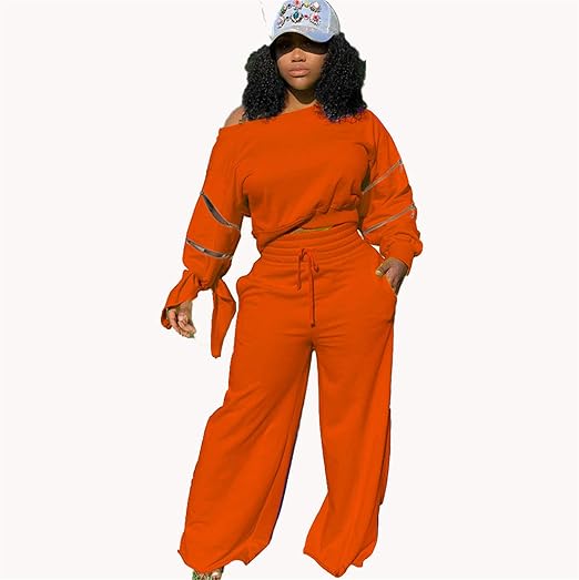 orange bandage jumpsuit