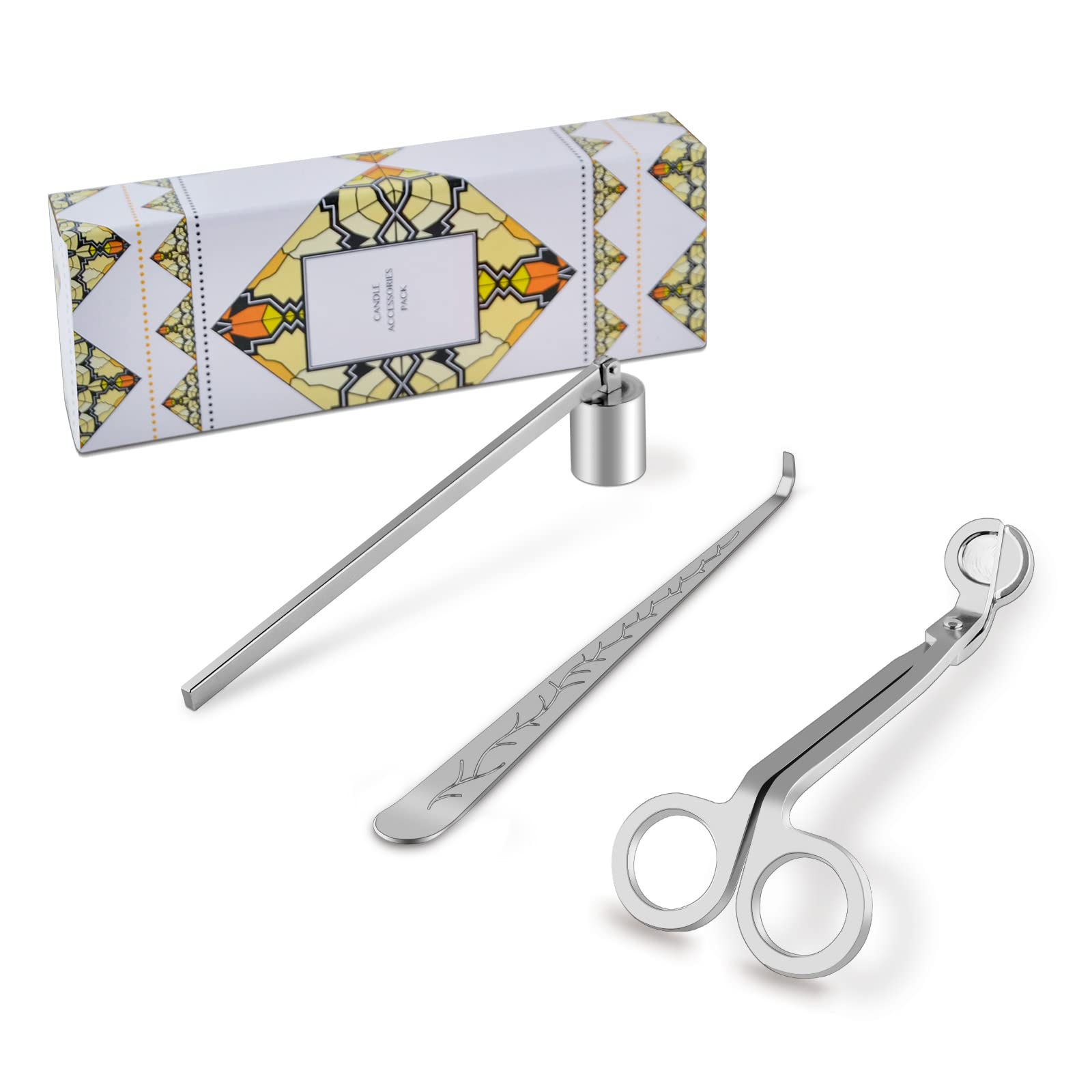 Candle Trimmer Set Ulafbwur Candle-extinguishing Device Cover, Candle ...