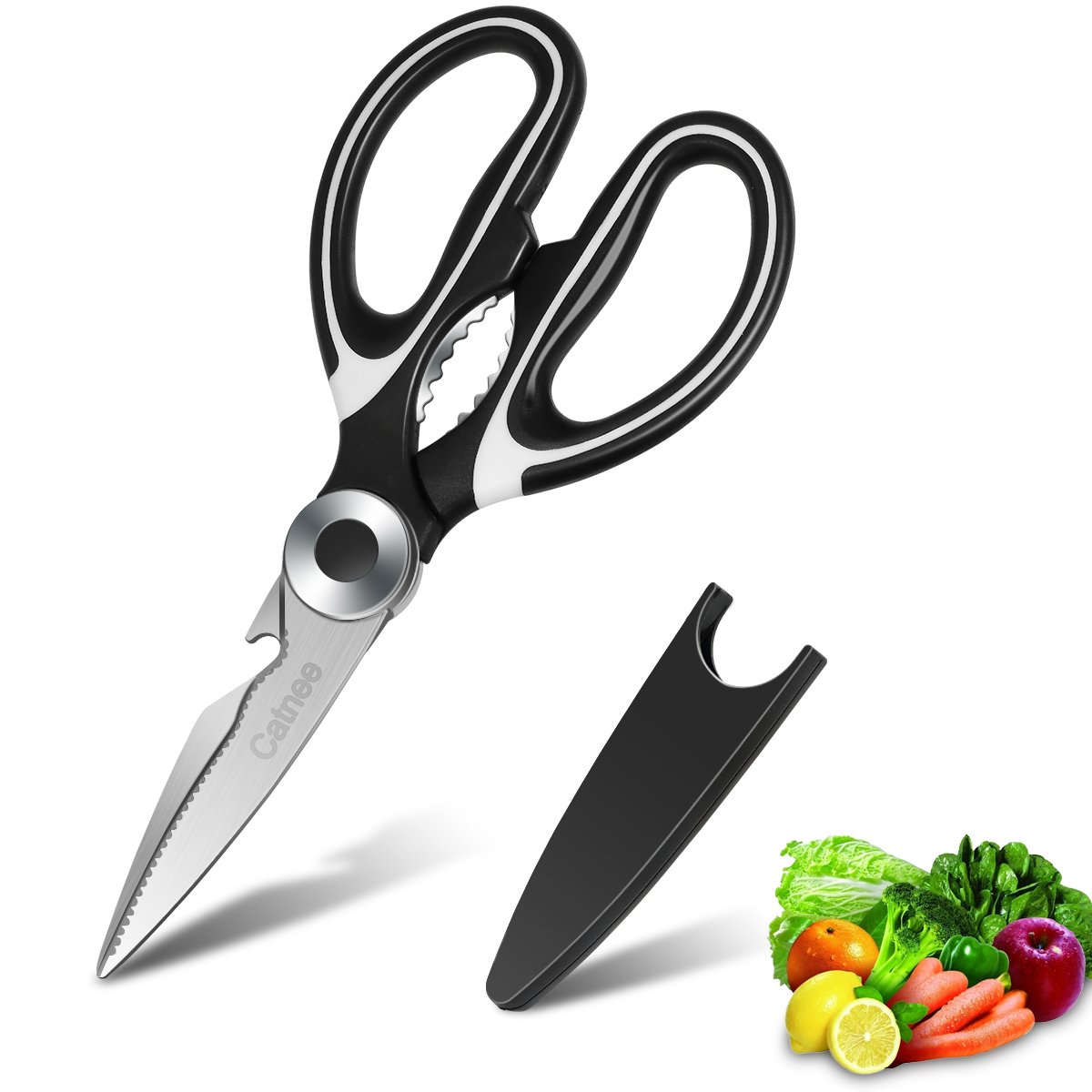 Kitchen Shears, Catnee Multifunctional Heavy Duty Kitchen Scissors