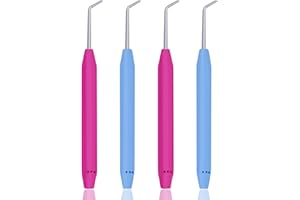 Coopay Knitting Loom Hook Pick Tool, 4pcs Loom Knit Hooks, Perfect for Beginner, Knitter and Crocheter