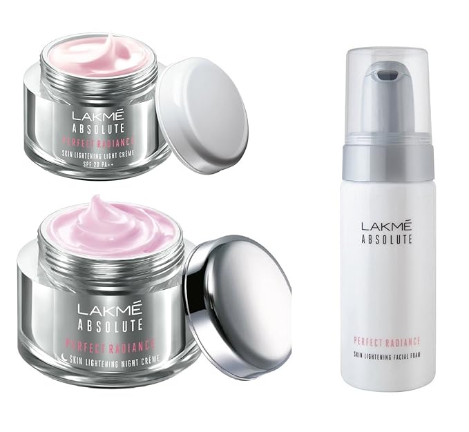 Lakmé Day and Night Cream and Face Foam with Ayur Product in Combo Set