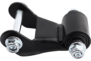 GDYDI Set of 1 Rear Leaf Spring Shackle Kit Compatible with 1999-2013 Silverado 1500 2500 Avalanche 2500 Suburban 2500, Sierra 1500 2500 Yukon XL 2500, Replaces 722-029 22820716 25812937