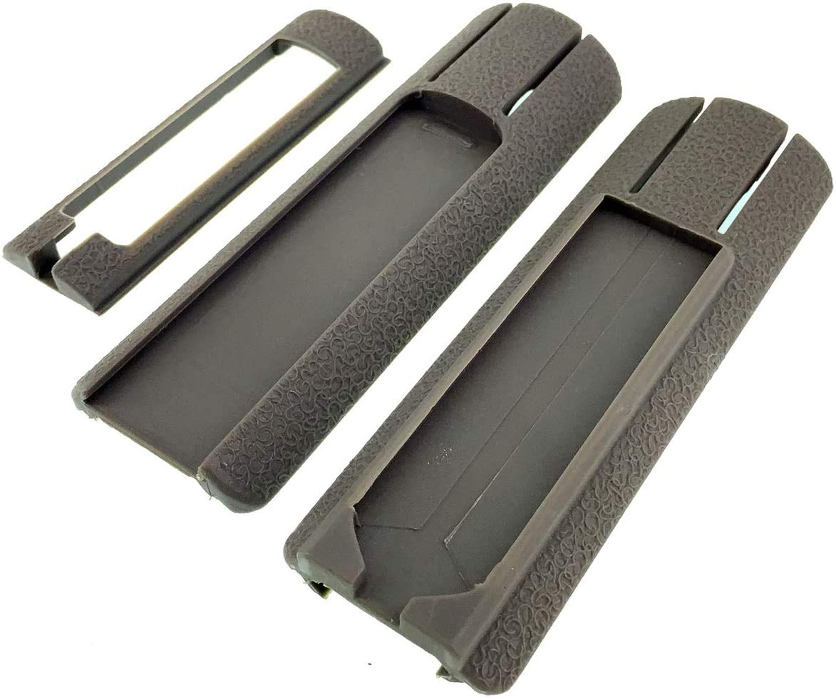 Airsoft magic Polymer Rail Covers for 20mm Rail 2 Pack Airsoft – Green